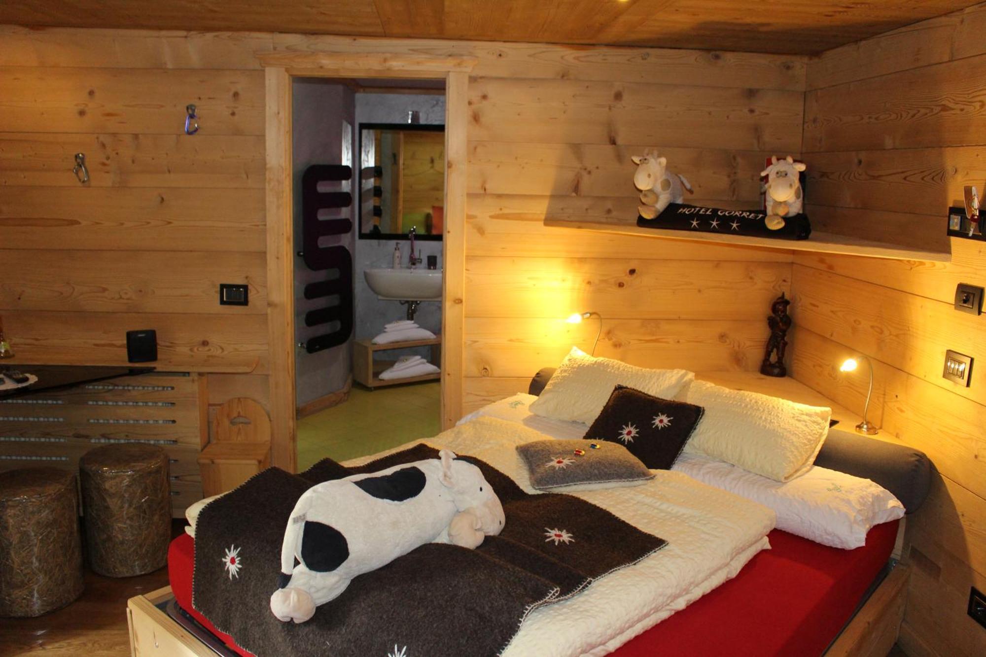 Hotel Meuble Gorret Breuil-Cervinia Rum bild